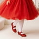 thumbnail image 3 of Zapatos de Bailarina para Niñas DREAM PAIRS Angie-2 Rojo Talla 9, 3 of 6