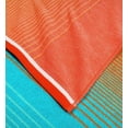 thumbnail image 3 of Serviette de Plage 100 % Coton 40 Po x 72 Po (Rayures Orange), 3 of 3