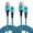 Blue, variant on 2Pack 3FT USB C Charging Cable, 3A QC 3.0 & PD 3.0 Fast Charging Cord, 480Mbps High Speed Data Sync Nylon Braided Durable Type C Cable for Samsung Galaxy S26 S25 S24 S23 Ultra FE A Series, Google Pix