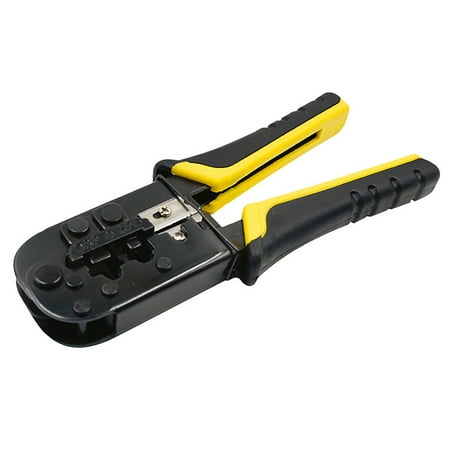 

N568 Dual-Purpose Network Cable Pliers RJ45/RJ12/RJ11/RJ9 8P/6P Crystal Head Crimping Tool with Stripping and Cutting