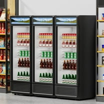 6.9 Cubic Feet Glass Door Commercial Merchandiser – Beverage Refrigerator for Supermarkets & Convenience Stores