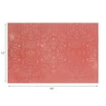 thumbnail image 4 of Set De Table Rectangulaire En Pvc Découpé Motif Flocon De Neige (Rouge) - Lot De 12, 4 of 4