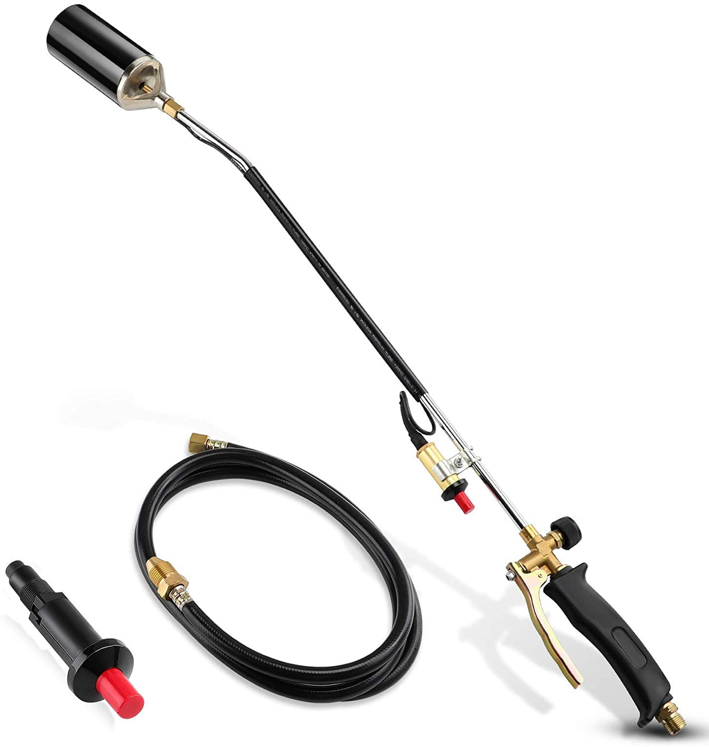 Heavy Duty Propane Torch Weed Burner Kit,Bmatwk High Output 500,000 BTU