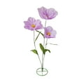 thumbnail image 2 of QccHieUs Huge Artificial Flower Wedding Giant Flower Height 1.7M with Standing Base Paper Violet, 2 of 9