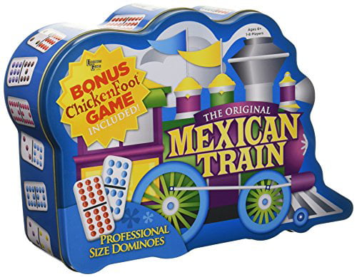 Double of 12 Professional Set of 91 Mexican Train & Chicken Domino Set 