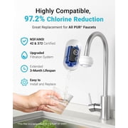 AQUA CREST Faucet Filter Replacement for All PUR®Plus Water Filter Replacement, PUR® Filter Replacement RF-9999®, NSF 42 Certified, 9-Month, 900-Gallon, 3 Pack