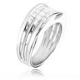 thumbnail image 2 of Men's Platinum Natural Diamond Band Invisible Set Princess Cut Ring (Size 9), 2 of 4