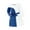 A-Blue, variant on Girls Dress Long Sleeve Round Neck Shoulder Button Down Belted Party Casual Outfits for Toddlers and Kids
