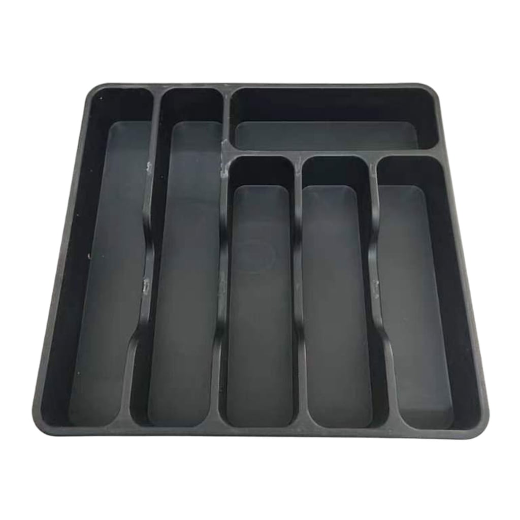 Osdhezcn Sturdy Silverwares Drawer Organizer Kitchen Drawer Divider for Forks and Spoons