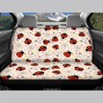 thumbnail image 3 of POLERO Ladybug Daisy Theme Car Seat Covers Back Seat for Dogs, 2 Pieces Back Seat Protectors Non-Slip Stretch Rear Bench Seat Covers, 3 of 7