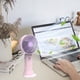 thumbnail image 4 of Ventilador turbo de mano, recargable por USB, silencioso, para dormitorio de estudiantes, oficina, portátil, con turbina eólica, 4 of 6