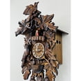thumbnail image 3 of Eight Day Musical Cuckoo Clock with Hand-carved Birds, Leaves, and Chicks in Nest, 3 of 5