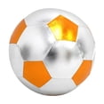 thumbnail image 4 of Lipstore 25cm Inflatable Soccer Ball Glossy Training for Club Competition Sports Gift Orange, 4 of 8