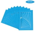 thumbnail image 2 of Bay Blue Acid Free 11x14 Picture Frame Mats with White Core Bevel Cut for 8.5x11 Pictures - Fits, 2 of 3