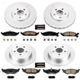thumbnail image 2 of PowerStop Front and Rear Geomet Coated Brake Rotor and Pad Kit Fits: CHRYSLER Select Models CRK6265, 2 of 5