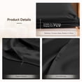 thumbnail image 4 of THXSILK 4 Pcs Silk Sheet Set, Luxury Bedding Sets, 1 Fitted Sheet, 1 Flat Sheet & 2 Pillowcase, 100% Natural Mulberry Silk,Queen Size, 4 of 7