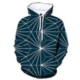 thumbnail image 3 of Sudadera con capucha con patrón geométrico tridimensional para hombre y mujer, sudadera con capucha con estampado 3D de moda, sudadera de manga larga estilo Harajuku y hip hop, 3 of 5