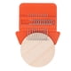 thumbnail image 5 of Minimáquina de telar de 10 ganchos Máquina de telar pequeña para el hogar con tabla de madera de 6,5 cm para manualidades DIY Tejido Triángulo naranja, 5 of 10