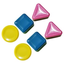 Hytrove Children Rhythm Shaker Educational Toy Assorted Color 6Pcs 2.2X2.2X1.2In