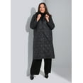 thumbnail image 2 of Black - Fully Lined - Plus Size Coat - Alia, 2 of 5