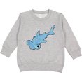 thumbnail image 2 of Inktastic Cute Hammerhead Shark Toddler Sweatshirt, 2 of 4