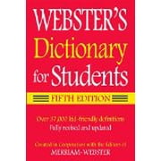 Webster's Dictionary for Students (Paperback)