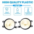 thumbnail image 6 of Pair of Bumper Fog Light Halogen Lamp Left Right Side For 2009-2014 Toyota Venza, 6 of 12
