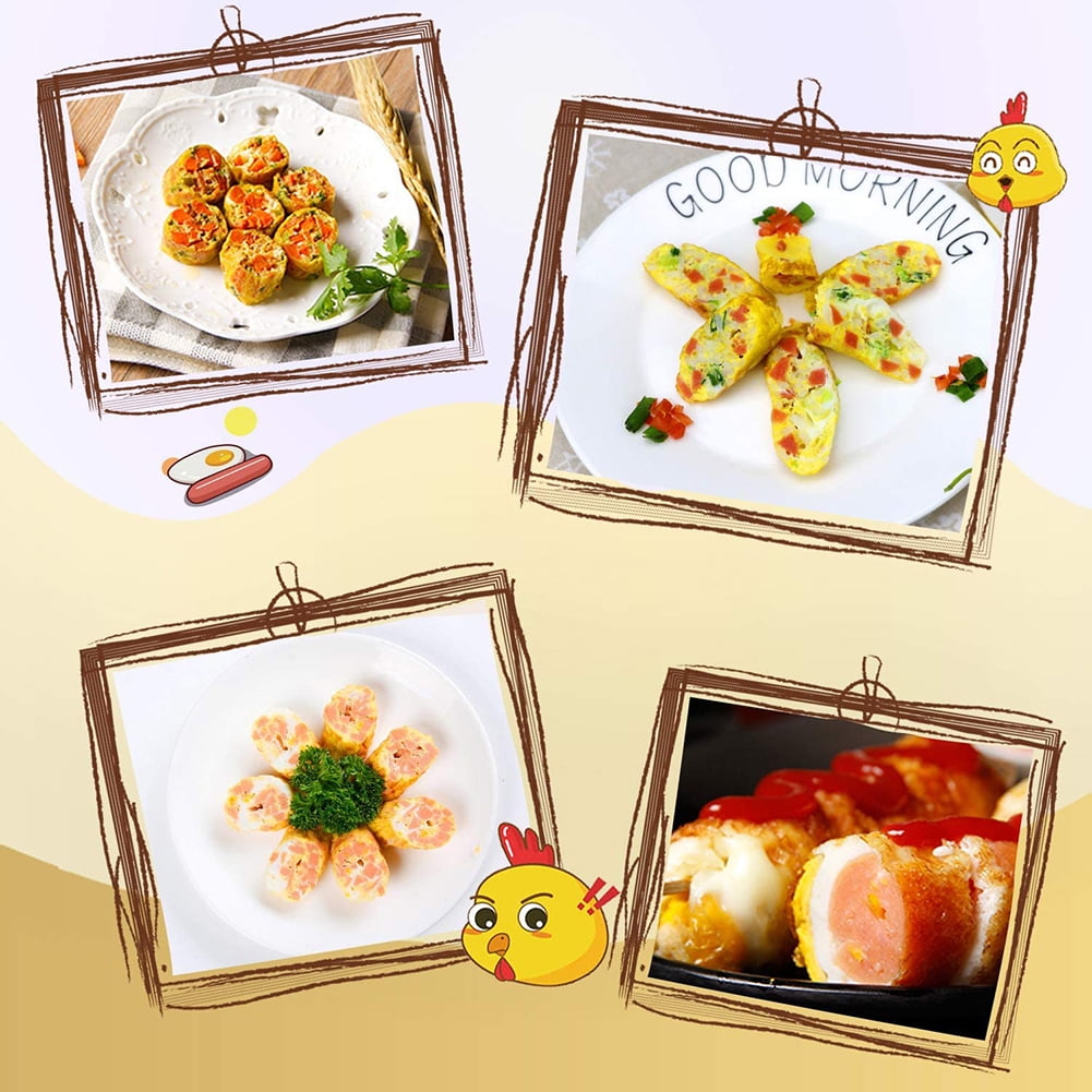 Grandest Birch Electric Automatic Multifunctional Egg Roll Maker Boiler Omelette Cooking Tool Automatic Multifunctional Cooking To