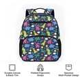 thumbnail image 6 of Jeiento Dinosaur 13.5 Inch Toddler Backpack for Preschool, Lightweight Bag for 3-5 Year Old Kids, Bookbag with Top Handle for Hand Carry & Shoulder Straps, 6 of 7