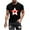 Black, variant on Amzcrzy Men's T-Shirts M-3XL Fashion Maple Leaf Print Canada Day Tee Casual Short Sleeve Round Neck T Shirts for Man Summer Comfortable Mens Cotton T Shirts