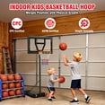 thumbnail image 5 of Toremore 29" Portable Basketball Hoop Outdoor, 3-7 FT Height Adjustable Basketball Goal System with Shatterproof Backboard for Kids/Teens in Backyard/Driveway/Indoor, 5 of 9