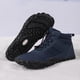 thumbnail image 3 of Botas Nieve Tobilleras Unisex Antideslizantes Impermeables Con Cordones para Hombres Y Mujeres (azul Oscuro 43), 3 of 9
