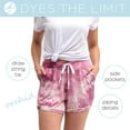 thumbnail image 4 of Hello Mello Dyes The Limit Lounge Top and Shorts, 2-Piece Pajama Set, Orchid Large/X-Large (Women's), 4 of 7