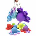 thumbnail image 2 of Keychain Stress Relief Squishy Fidget Toys Octopus Push Bubble Fidget Sensory Toy For Autism поп ит Brinquedos Gong Bohan LED, 2 of 2