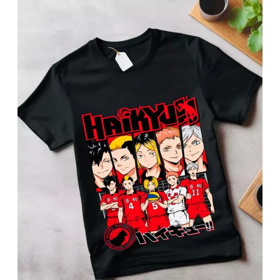 Hinata Shoyo Manga Strip Haikyuu Haikyu Anime Unisex Tshirt T-Shirt Tee gift