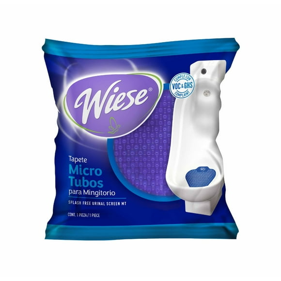 TAPETE PARA MINGITORIO WIESE 10 PZ LAVANDA