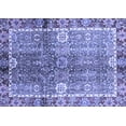thumbnail image 1 of Ahgly Company Indoor Rectangle Oriental Blue Traditional Area Rugs, 2' x 3', 1 of 4