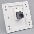 thumbnail image 3 of Prise Murale Réseau Double Canal Gigabit RJ45 LAN, Prise d'Alimentation Internet Droite avant, 86x86mm (LAN x 2), 3 of 5