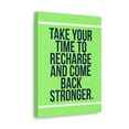 thumbnail image 2 of Inspirational Wall Art Recharge And Come Back Motivation Wall Decor for Home Office Gym Inspiring Success Quote Print Ready to Hang Unframed, 2 of 13