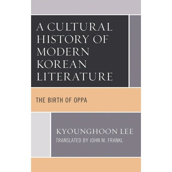 Critical Studies in Korean Literature an Cultural History of Modern Korean Literature: The Birth of Oppa, (Hardcover)