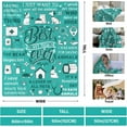 thumbnail image 6 of Vet Tech Gifts, Veterinary Gifts Blanket, Veterinarian Gifts for Women,Gifts for Veterinarians, Vet Gifts, Vet Tech Appreciation Week Ideas,Veterinary Technician Week Gifts, 50x60, 6 of 6