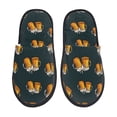 thumbnail image 1 of Fotbe Beer Pantuflas Peludas para Mujer con Estampado, Zapatillas de Peluche, Zapatos de Invierno para Casa, Uso Interior y Exterior-Large, 1 of 8