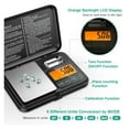 thumbnail image 3 of 0.01g/200g Electronic Digital Scale Portable Mini Scale Precision Professional Pocket Scale with 50g Calibration Weights ,Smart Design, 3 of 7