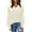 Beige, variant on Vedolay Womens Cute Sweater Women Crewneck Long Sleeve Striped Color Block Loose Knit Pullover Sweater,Black S
