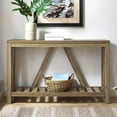 thumbnail image 2 of Table d'Entrée Rustique Moderne en A de 52 Pouces Style Ferme - Disponible en 4 Couleurs, 2 of 4