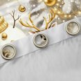 thumbnail image 4 of Castle Fairy Cartoon Snowman Deer Boy Girl Black Out Curtains,Merry Christmas Xmas Curtains Pack Of 2 (42X63 Each),Happy New Year Bedroom Curtains,Luxury Bedroom Decor, 4 of 6