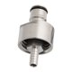 thumbnail image 1 of Tapa de llenado de botella de contrapresión JAMW carbonatada de acero inoxidable con conector de CO2, 1 of 5