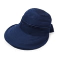 thumbnail image 3 of Women's Detachable Dome Sun Visor Hat, Fashionable Wide Brim Sun Hat with Removable Top, Adjustable Sun Protection Cap for Outdoor, Beach, Casual Daily Use and Summer Activities Pink, 3 of 6