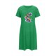 thumbnail image 5 of Camisón corto de talla grande para mujer, camisón de manga corta con estampado de pecho a la moda, camisón para mujer, 5 of 7