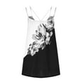 thumbnail image 4 of Aloohaidyvio Tops,Fashion Sexy Casual Women Sleeveless Camis V-Neck Solid Ladies Tops Slim Vest, 4 of 4